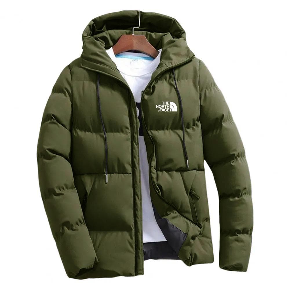 North Face Haki Şişme Mont